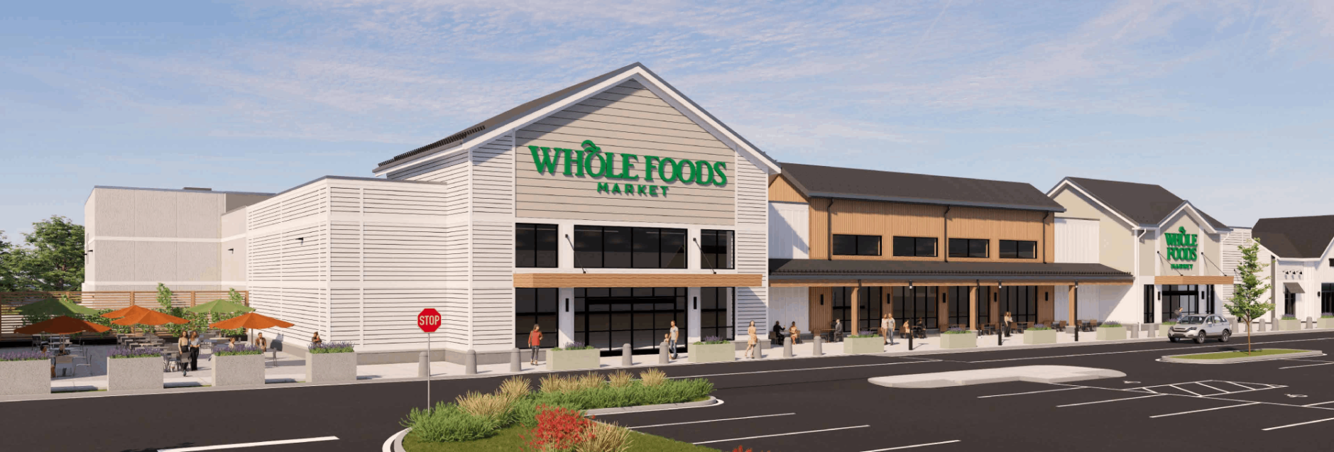 rendering of Whole Foods Market at The Shops at Stone Bridge